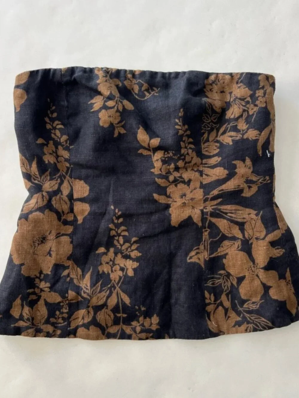 Reformation Iskra Two Piece Set - Tube Top and Midi Skirt in Night Garden 0 $298